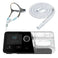 React Health G3 X Auto-CPAP machine with Nuance Pro gel nasal pillow mask, fabric headgear, and heated tube