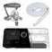 React Health G3 X Auto-CPAP machine with F&P Simplus full face mask, three-quarter view, and heated tube