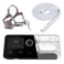 React Health G3 X Auto-CPAP machine with Wisp nasal mask, fabric frame side view, and heated tubing