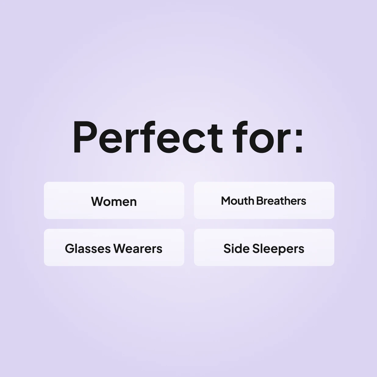 AirFit F10 for Her CPAP mask is perfect for women, mouth breathers, glasses wearers, and side sleepers