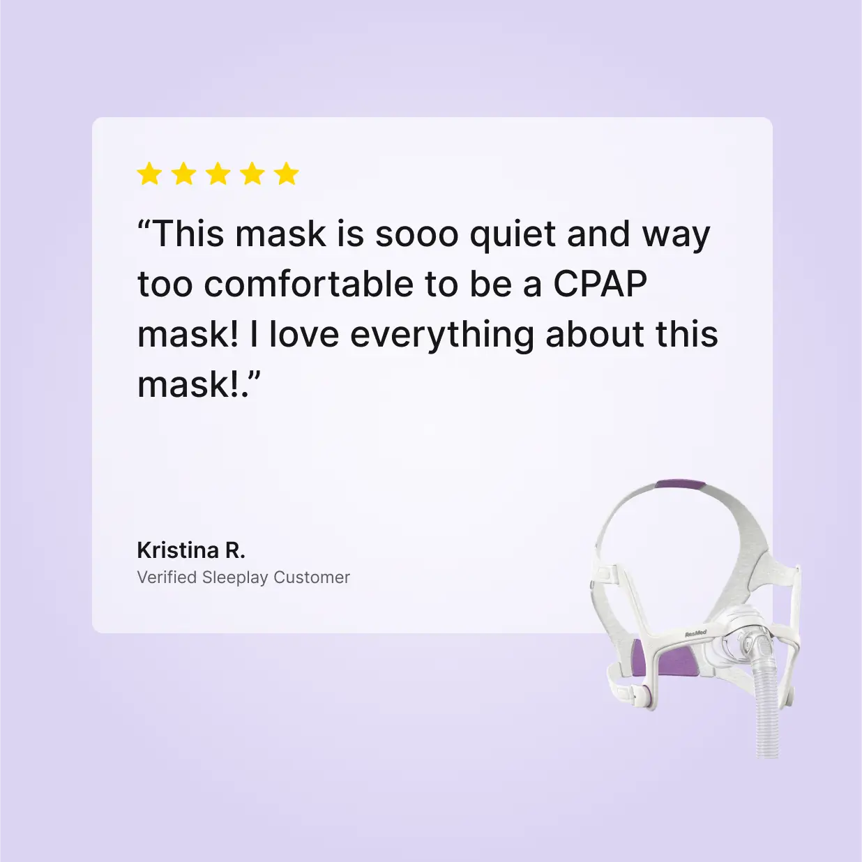 ResMed AirFit N20 for Her Nasal CPAP Mask review