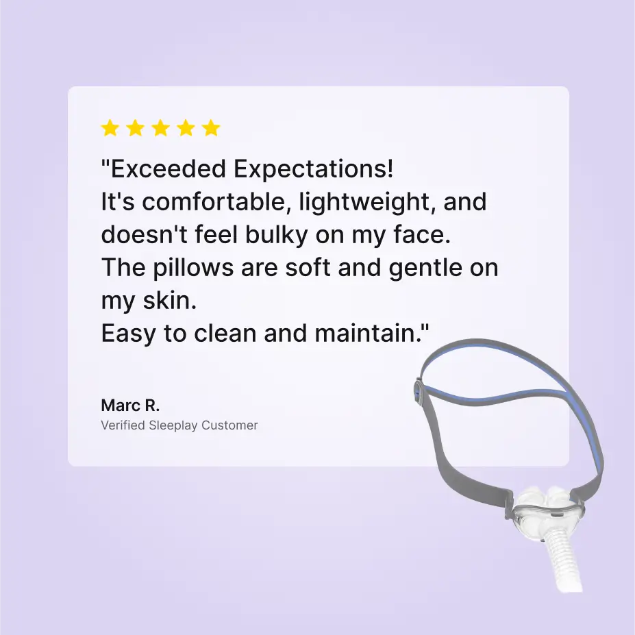 ResMed AirFit P10 Nasal Pillow CPAP Mask review