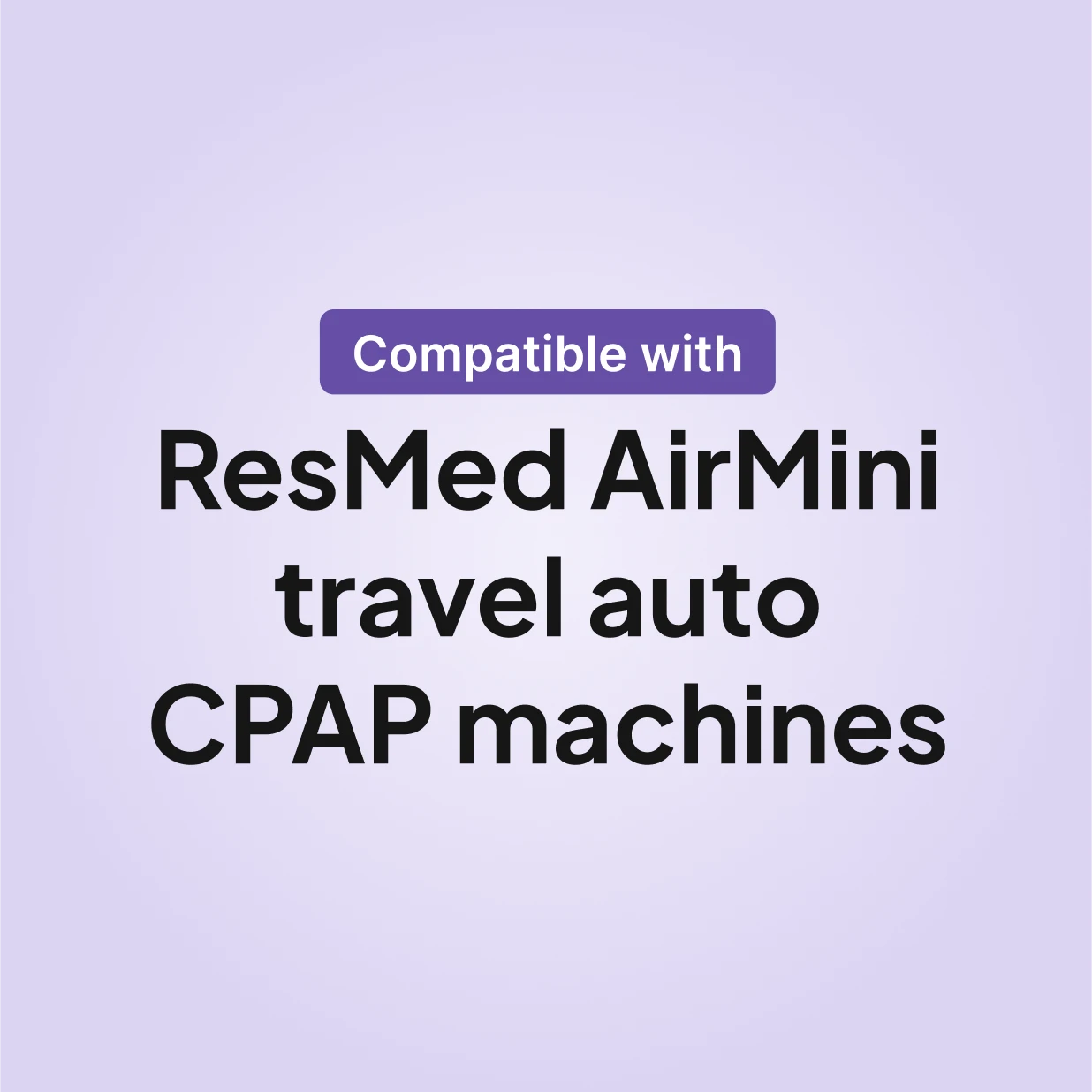 ResMed AirMini Standard Filters compatible with ResMed AirMini travel auto CPAP machines.