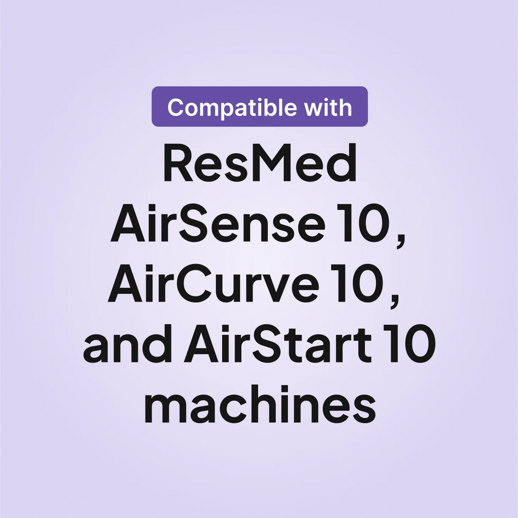 ResMed AirSense 10 AirCurve 10 Filter Cover compatible with AirSense 10, AirCurve 10, and AirStart 10 machines.