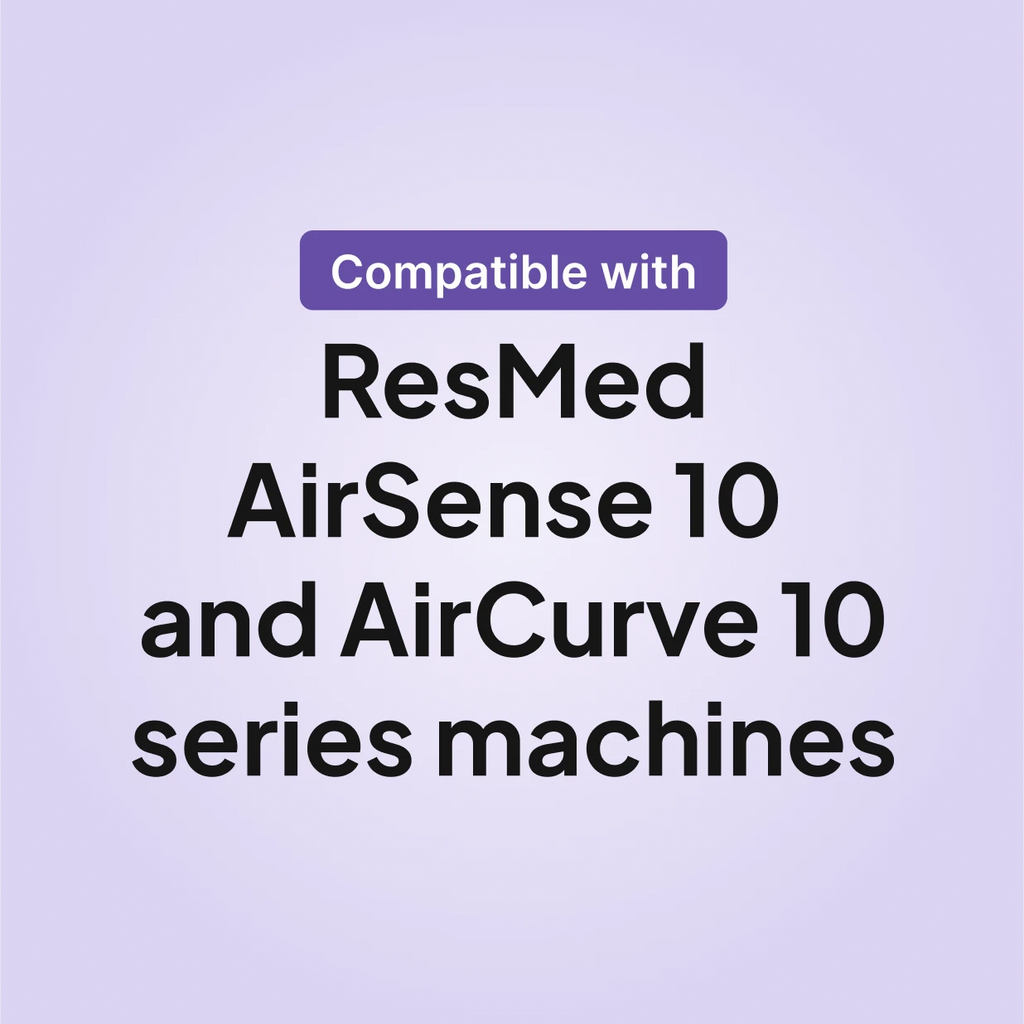 ResMed AirSense 10 AirCurve 10 Standard Filter compatible with ResMed AirSense 10 and AirCurve 10 series machines.