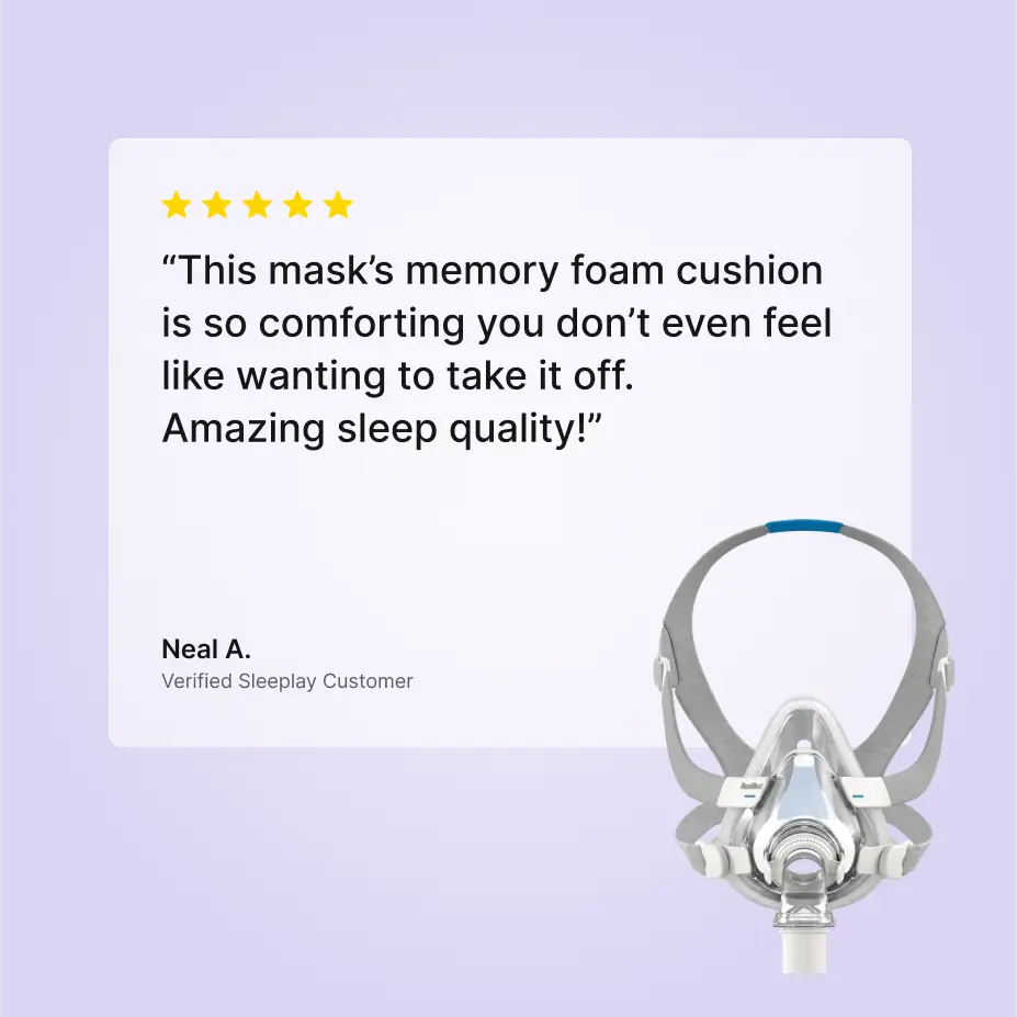 ResMed AirTouch F20 Full Face CPAP Mask review