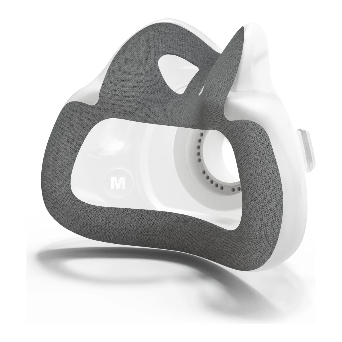 ResMed AirTouch F40 ComfiSoft cushion, right rear three-quarter view