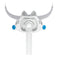 ResMed AirTouch F40 frame system, medium, front view without headgear