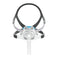 ResMed AirTouch F40 full face CPAP mask, medium cushion with standard headgear, front view