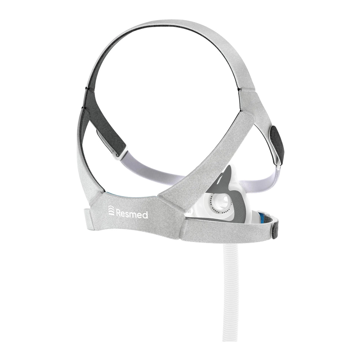 Back view of the ResMed AirTouch F40 mask showing the headgear and frame