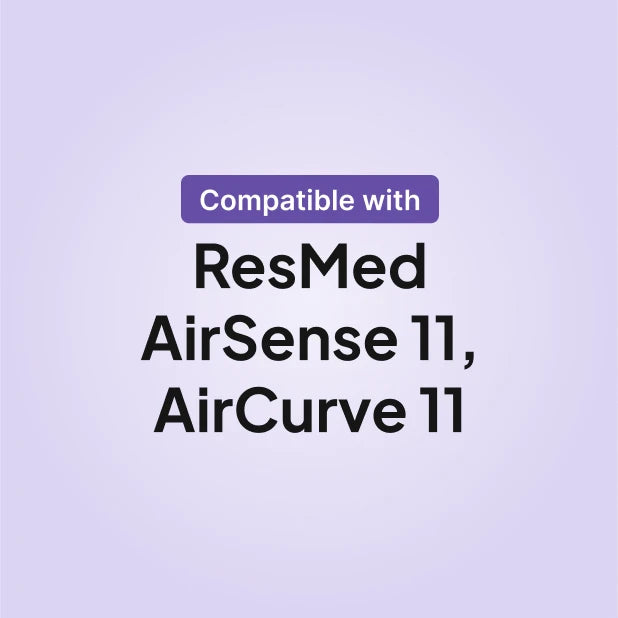 ResMed AirSense 11 and AirCurve 11 standard filter compatibility.