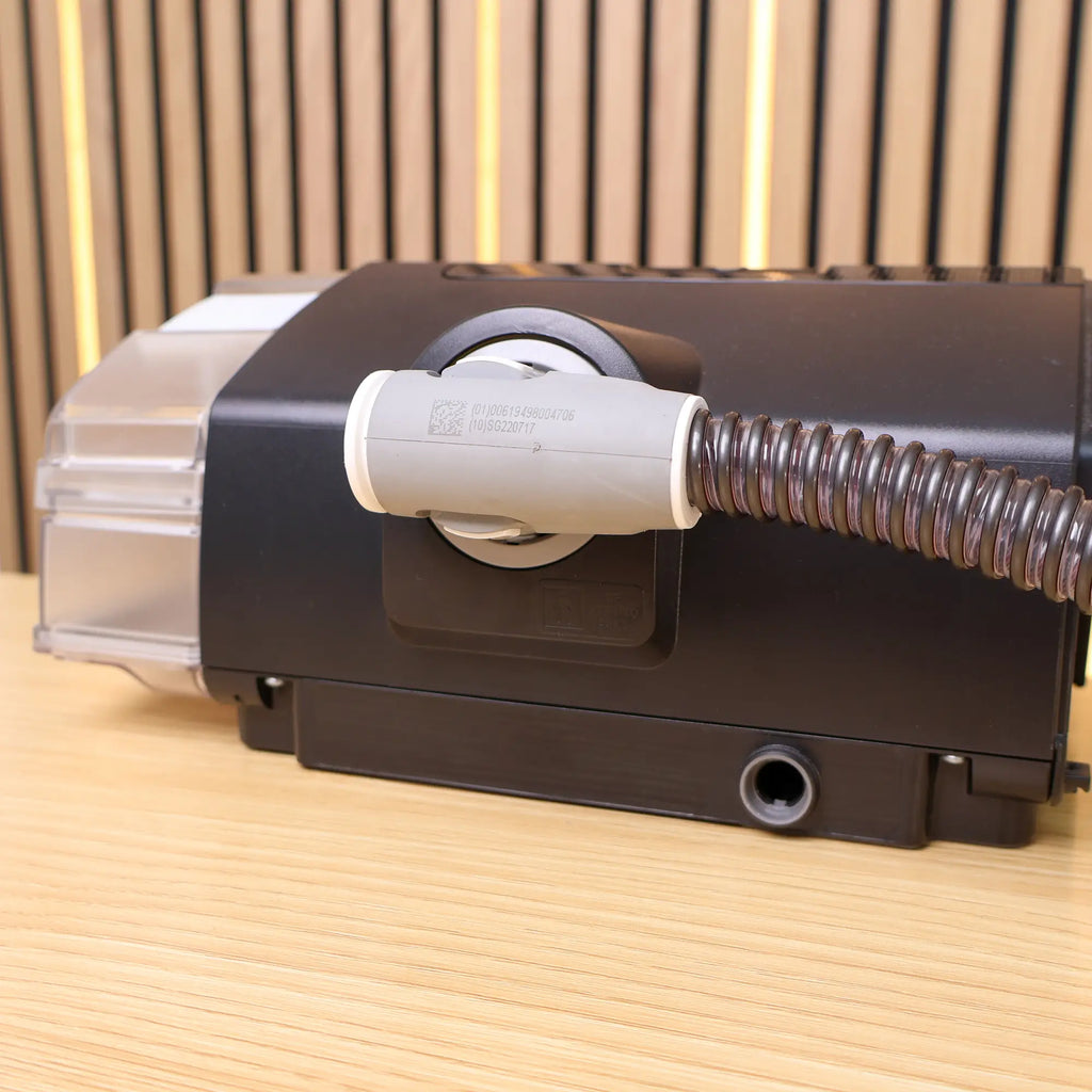 ResMed ClimateLineAir Heated Tube for Airsense 10 and Aircurve 10 connected to CPAP Machine