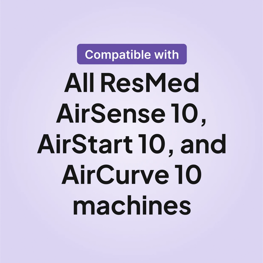 ResMed HumidAir Water Chamber compatible with all ResMed AirSense 10, AirStart 10, and AirCurve 10 machines.