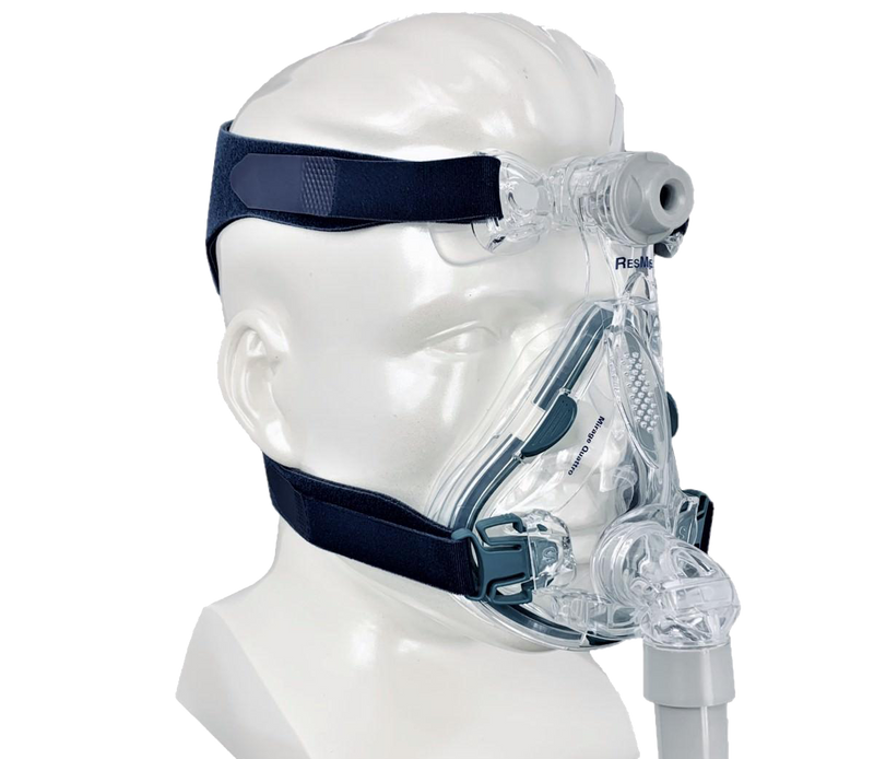 ResMed Mirage™ Quattro Full Face Mask with ClimateLineAir Tube & 2 Filters - AirSense 10