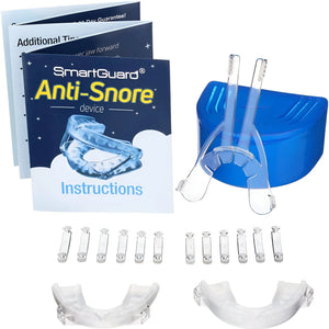 whats included with the SmartGuard Anti-Snore Device