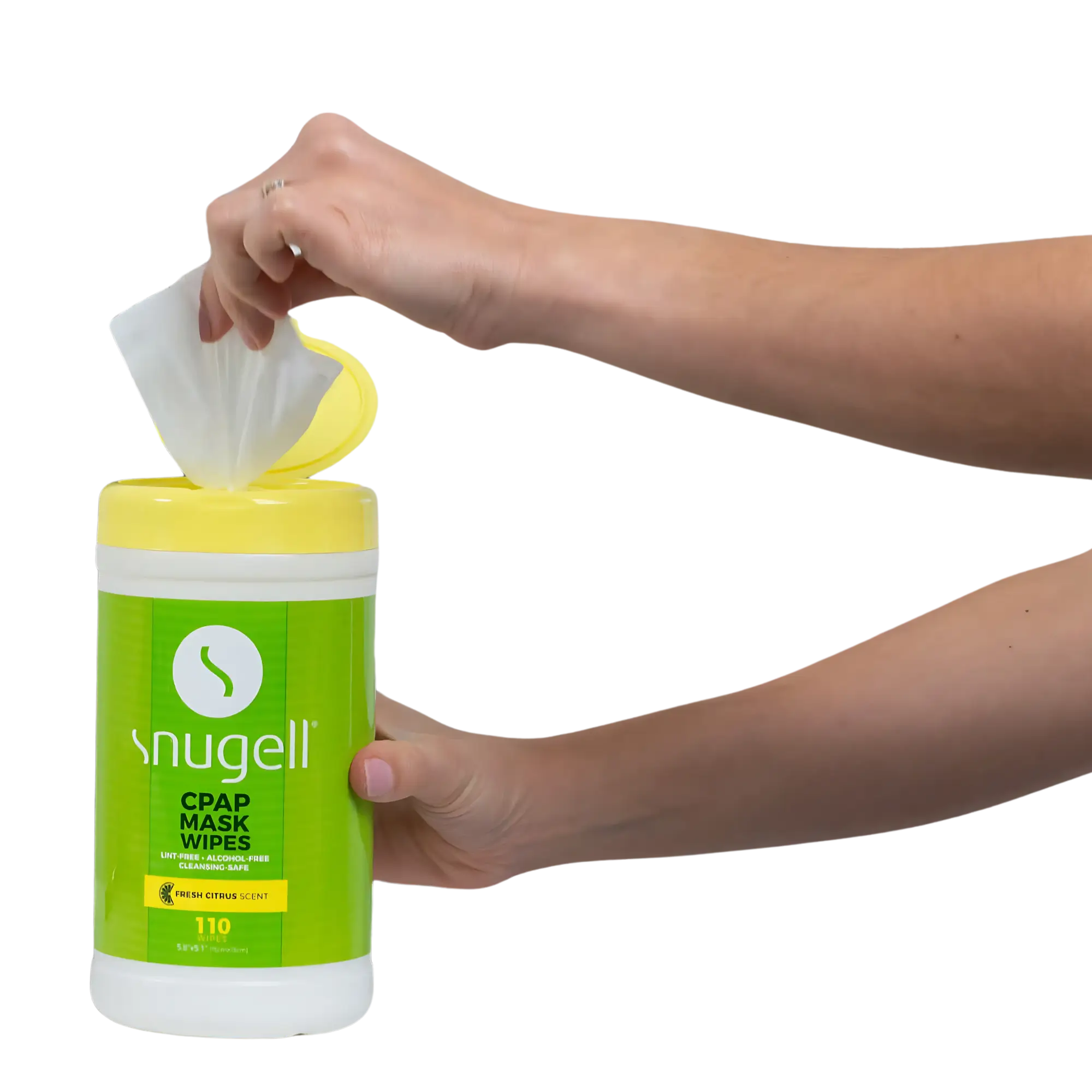 Citrus Scent CPAP  Mask Wipes Canister