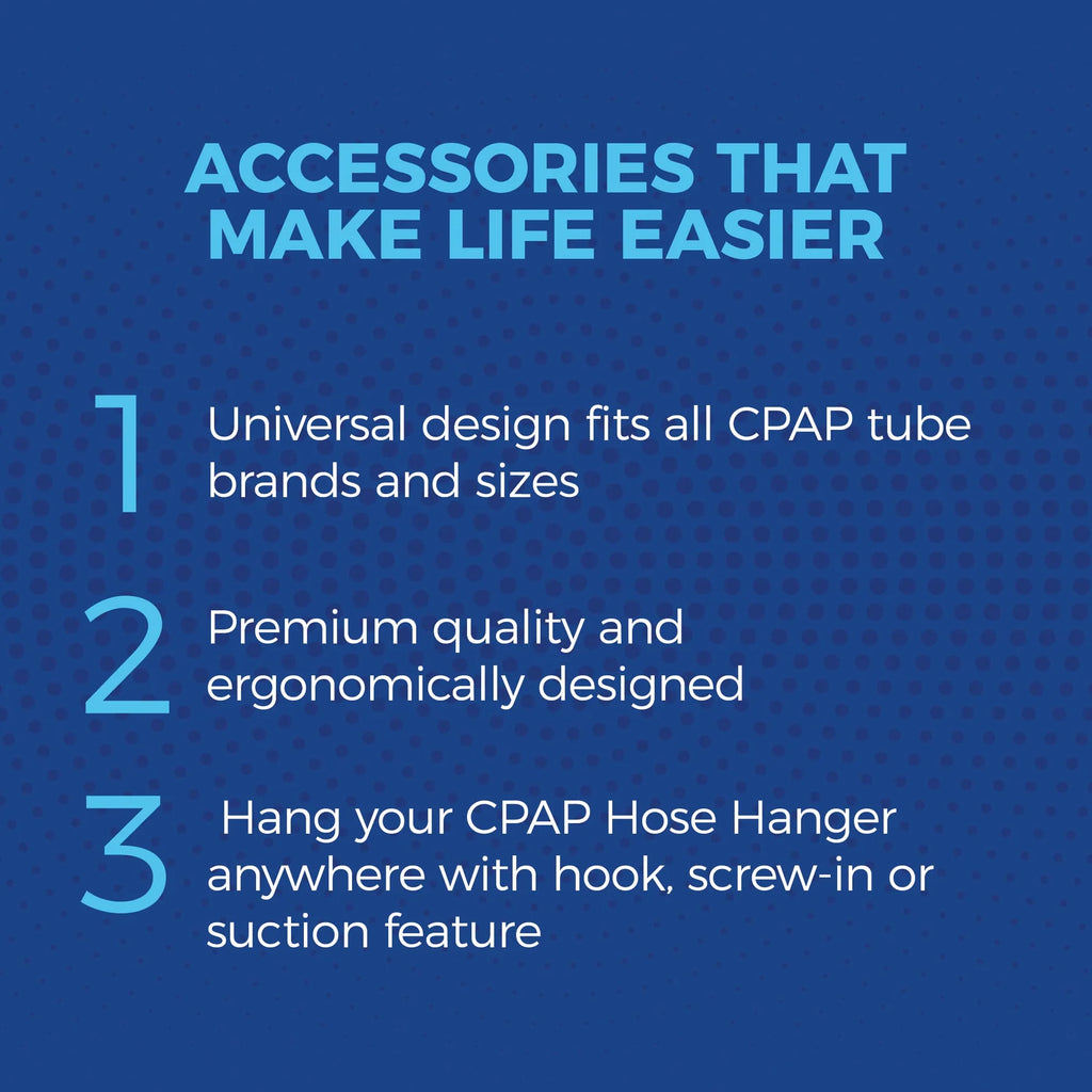 CPAP Hose Hanger for Tube and Mask