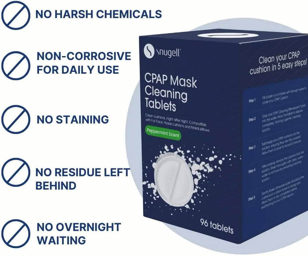CPAP Mask & Supplies Cleaning Tablets