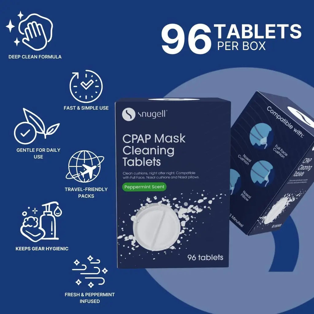 CPAP Mask & Supplies Cleaning Tablets