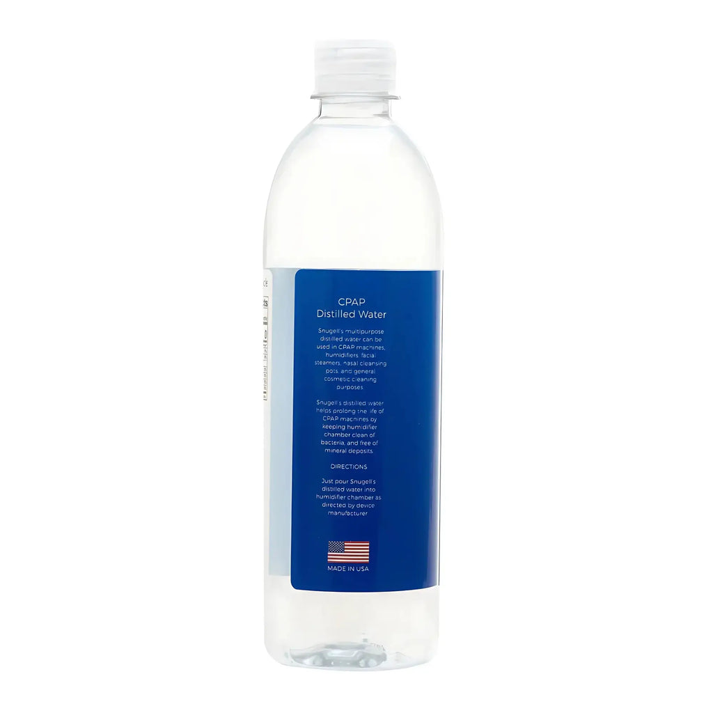 Distilled Water for CPAP Machines 6 Bottle Pack 20oz