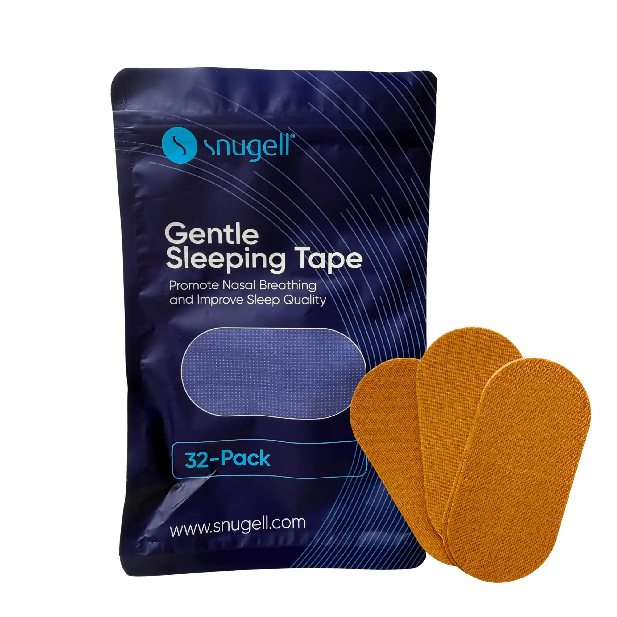 Snugell Sleep Mouth Tape Antisnoring 32 Pack