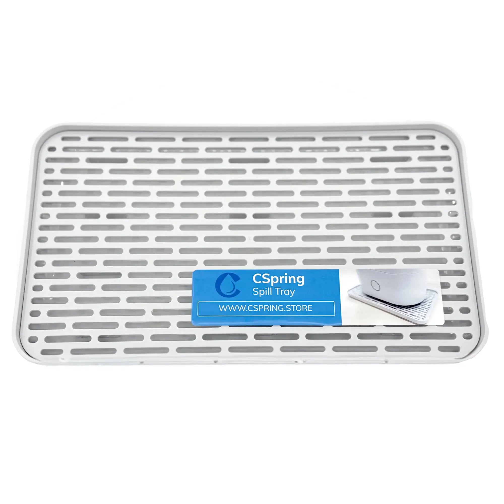 Spill protection tray for CPAP Machine & CSpring
