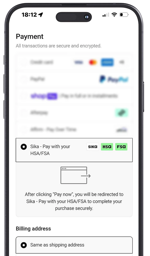 FSA/HSA Cards Accepted