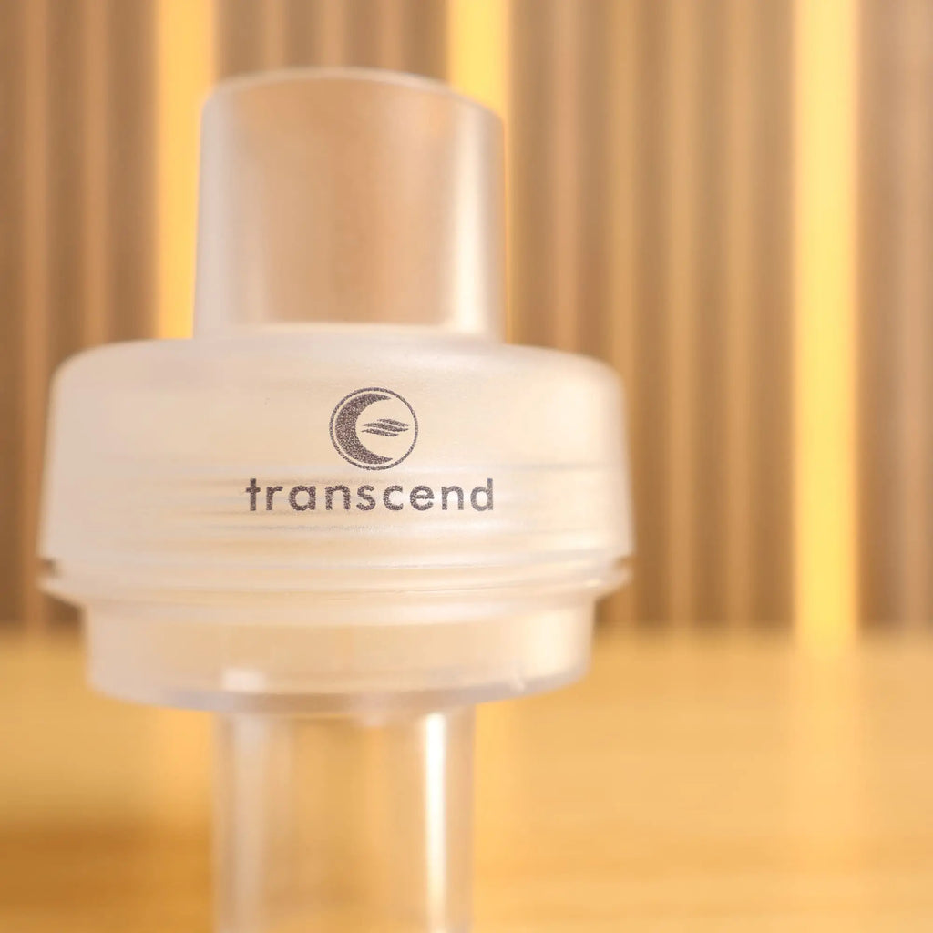 Waterless Humidification System for Transcend AirMist Kit for Micro CPAP travel machine case close up 