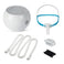 Original Transcend Micro travel CPAP, F&P Nova Micro nasal pillow mask, AirFlex hose, WhisperSoft muffler, PureFresh filter
