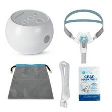 Transcend Micro Travel CPAP Machine with Brevida Nasal Pillow Mask Bundle
