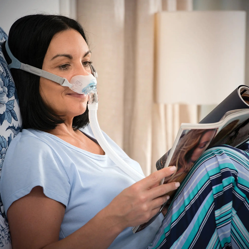 Transcend Micro 510 CPAP Machine with Brevida Nasal Pillow Bundle