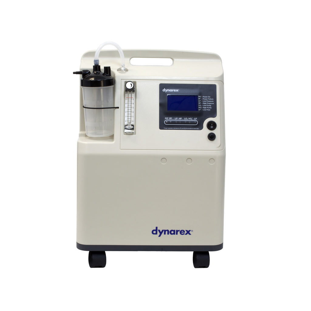 Front view of Dynarex 5 liter concentrator