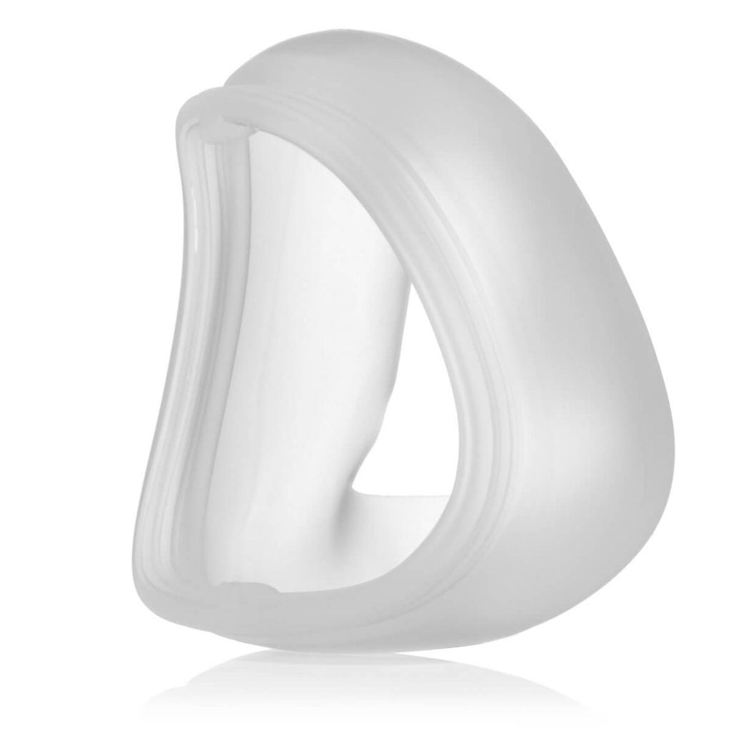 Side view of silicone cushion for Viva Nasal Mask Fit Pack by 3B Medical.