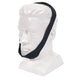 Side view of mannequin with Adam Style Deluxe Black Chinstrap by AG Industries.