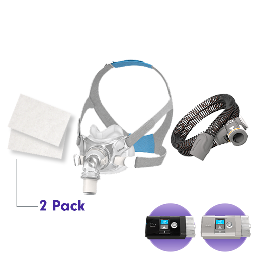 AirFit F30 Full Face Mask with ClimateLineAir Tube & Filters 