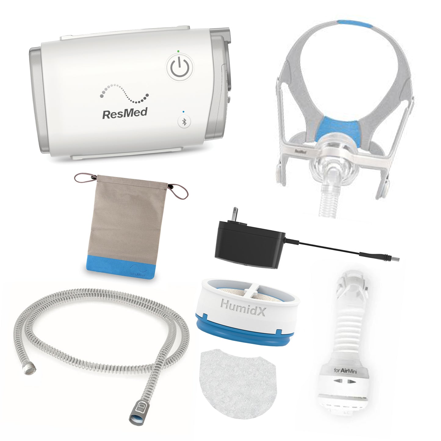 AirMini Travel Bundle with AirTouch N20 CPAP Mask