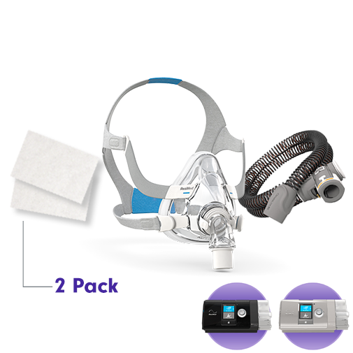 AirTouch F20 Full Face Mask with ClimateLineAir Tube & Filters