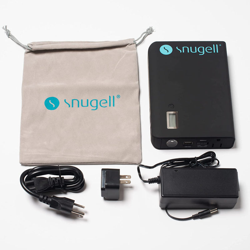 Everything included with the Snugell CPAP Battery