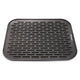 Front view of CPAPology Black Knight CPAP Protector Mat