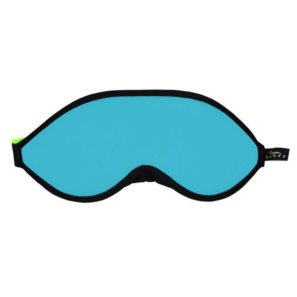 Front view of Blockout Shade Mask in turquoise color.