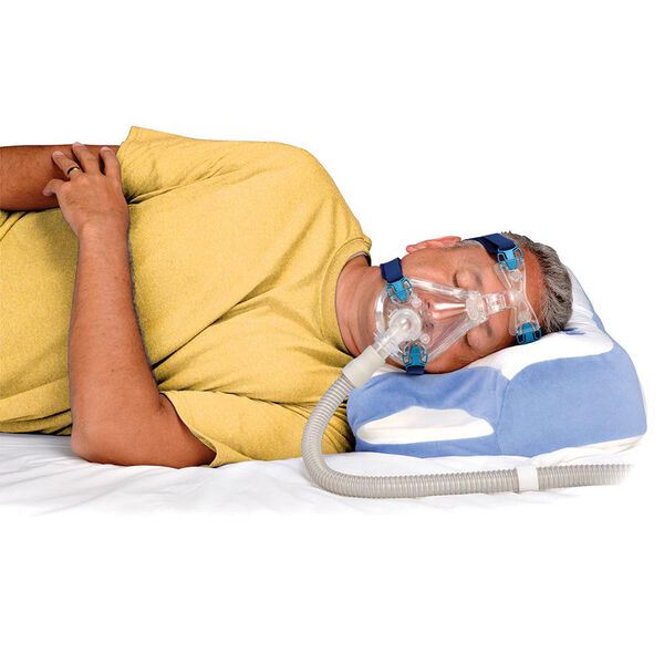 Side view of CPAP Standard 2.0 Pillow with model