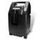 Front view of black Compact 525DS Oxygen Concentrator Bundle - 5 LPM