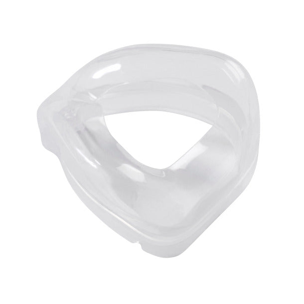 Side view of the clear silicone cushion made by Drive for the Nasal Fit Deluxe EZ Mask.