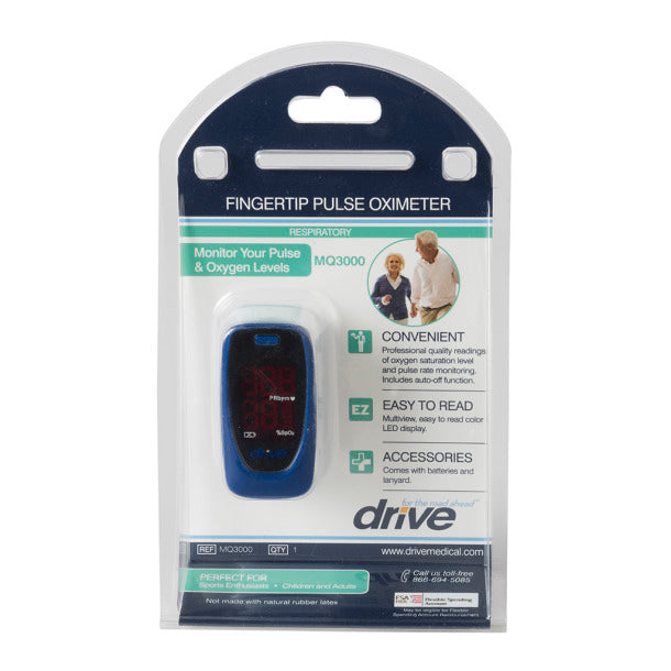 Devilbiss finger tip pulse oximeter in packaging