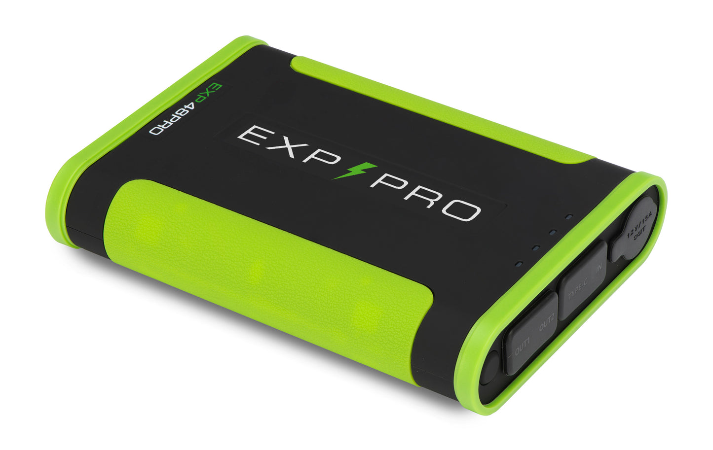 EXP48PRO Battery Bank side view,