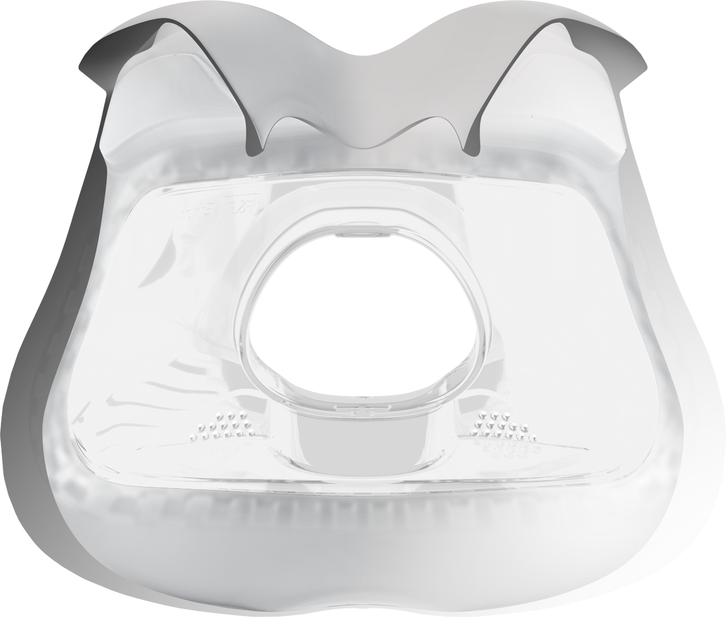 Front of the Evora Full Face Mask Cushion.