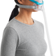 Woman wearing the Evora full face mask.
