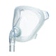 Side view of clear full face mask from FitLife Total Face CPAP Mask by Phillips Respironics.