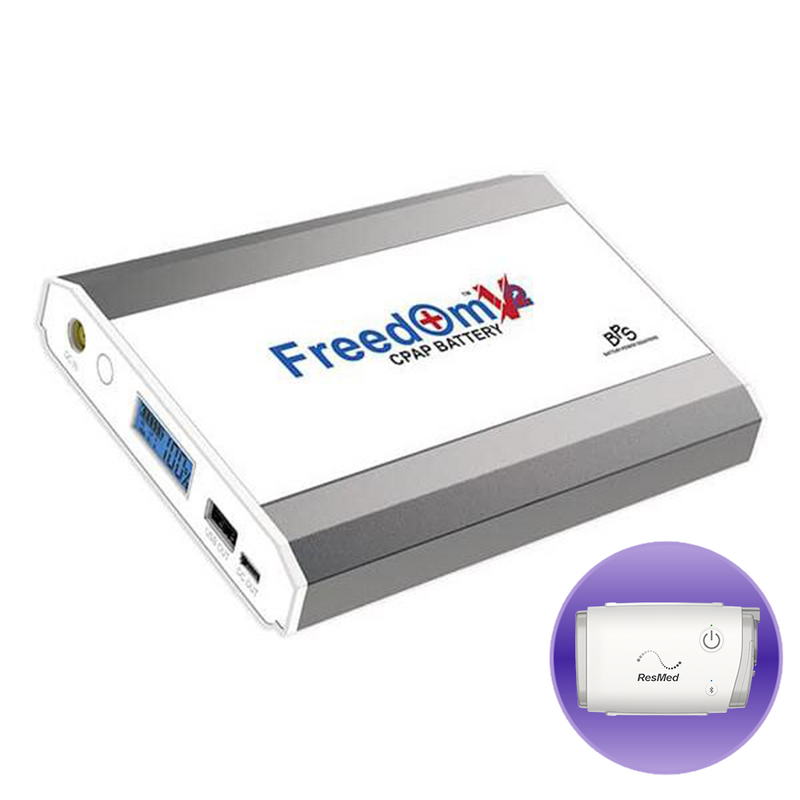 Freedom v2 CPAP battery with AirMini