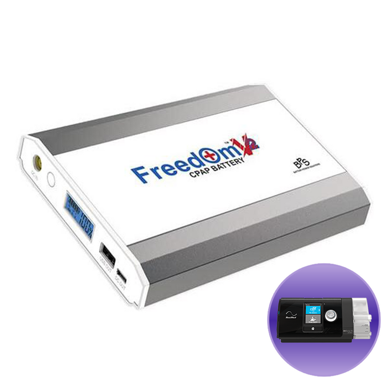 Freedom v2 CPAP battery with AirSense 10